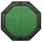 vidaXL Mesa de póquer plegable para 8 jugadores verde 108x108x75 cm vidaXL Mesa de póquer plegable para 8 jugadores verde 108x108x75 cm