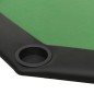 vidaXL Mesa de póquer plegable para 8 jugadores verde 108x108x75 cm vidaXL Mesa de póquer plegable para 8 jugadores verde 108x108x75 cm