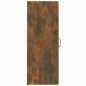 vidaXL Armario de pared colgante roble ahumado 34,5x34x90 cm vidaXL Armario de pared colgante roble ahumado 34,5x34x90 cm