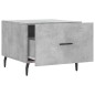 vidaXL Mesa de centro 2 uds madera ingeniería gris hormigón 50x50x40cm vidaXL Mesa de centro 2 uds madera ingeniería gris hormigón 50x50x40cm