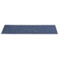 vidaXL Alfombrilla autoadhesiva escalera 15 uds gris azul 76x20 cm vidaXL Alfombrilla autoadhesiva escalera 15 uds gris azul 76x20 cm