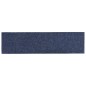 vidaXL Alfombrilla autoadhesiva escalera 15 uds gris azul 76x20 cm vidaXL Alfombrilla autoadhesiva escalera 15 uds gris azul 76x20 cm