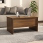 vidaXL Mesa de centro madera contrachapada marrón roble 80x50x42,5 cm vidaXL Mesa de centro madera contrachapada marrón roble 80x50x42,5 cm