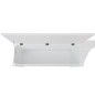 vidaXL Banco de almacenamiento estilo barroco MDF blanco vidaXL Banco de almacenamiento estilo barroco MDF blanco
