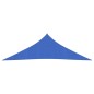 vidaXL Toldo de vela HDPE azul 160 g/m² 3,5x3,5x4,9 m vidaXL Toldo de vela HDPE azul 160 g/m² 3,5x3,5x4,9 m