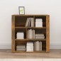 vidaXL Aparador madera contrachapada color roble ahumado 80x30x80 cm vidaXL Aparador madera contrachapada color roble ahumado 80x30x80 cm