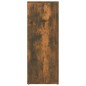 vidaXL Aparador madera contrachapada color roble ahumado 80x30x80 cm vidaXL Aparador madera contrachapada color roble ahumado 80x30x80 cm