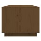 vidaXL Mesa de centro madera maciza de pino marrón miel 110x50x40 cm vidaXL Mesa de centro madera maciza de pino marrón miel 110x50x40 cm