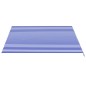 vidaXL Tela de repuesto para toldo azul y blanco 4x3,5 m vidaXL Tela de repuesto para toldo azul y blanco 4x3,5 m