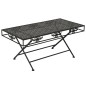 vidaXL Mesa de centro plegable estilo vintage metal 100x50x45 cm negro vidaXL Mesa de centro plegable estilo vintage metal 100x50x45 cm negro