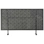 vidaXL Mesa de centro plegable estilo vintage metal 100x50x45 cm negro vidaXL Mesa de centro plegable estilo vintage metal 100x50x45 cm negro