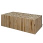 vidaXL Mesa de centro de teca genuina 90x50x30 cm vidaXL Mesa de centro de teca genuina 90x50x30 cm