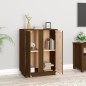 vidaXL Aparador de madera maciza de pino marrón miel 60x35x80 cm vidaXL Aparador de madera maciza de pino marrón miel 60x35x80 cm
