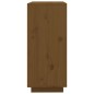 vidaXL Aparador de madera maciza de pino marrón miel 60x35x80 cm vidaXL Aparador de madera maciza de pino marrón miel 60x35x80 cm