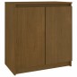 vidaXL Armario auxiliar madera maciza de pino marrón miel 60x36x65 cm vidaXL Armario auxiliar madera maciza de pino marrón miel 60x36x65 cm