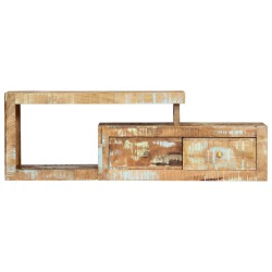 vidaXL Mueble para la TV 120x30x40 cm madera maciza reciclada