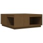 vidaXL Mesa de centro madera maciza pino marrón miel 100x101x40,5 cm vidaXL Mesa de centro madera maciza pino marrón miel 100x101x40,5 cm