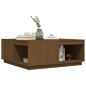vidaXL Mesa de centro madera maciza pino marrón miel 100x101x40,5 cm vidaXL Mesa de centro madera maciza pino marrón miel 100x101x40,5 cm