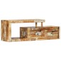 vidaXL Mueble para la TV 120x30x40 cm madera maciza reciclada