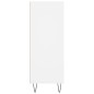 vidaXL Estantería madera de ingeniería blanco 69,5x32,5x90 cm vidaXL Estantería madera de ingeniería blanco 69,5x32,5x90 cm