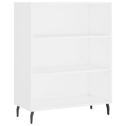 vidaXL Estantería madera de ingeniería blanco 69,5x32,5x90 cm