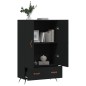 vidaXL Aparador alto madera de ingeniería negro 69,5x31x115 cm vidaXL Aparador alto madera de ingeniería negro 69,5x31x115 cm