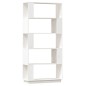 vidaXL Estantería/divisor de espacios madera pino blanco 80x25x163,5cm vidaXL Estantería/divisor de espacios madera pino blanco 80x25x163,5cm
