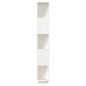 vidaXL Estantería/divisor de espacios madera pino blanco 80x25x163,5cm vidaXL Estantería/divisor de espacios madera pino blanco 80x25x163,5cm