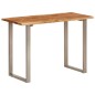 vidaXL Mesa de comedor madera maciza de acacia 110x50x76 cm vidaXL Mesa de comedor madera maciza de acacia 110x50x76 cm