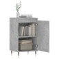 vidaXL Aparadores 2 uds madera de ingeniería gris hormigón 40x35x70 cm