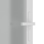 vidaXL Puerta interior de vidrio y aluminio blanco mate 83x201,5 cm vidaXL Puerta interior de vidrio y aluminio blanco mate 83x201,5 cm