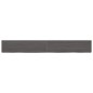 vidaXL Estante pared madera roble tratada marrón oscuro 220x30x(2-6)cm vidaXL Estante pared madera roble tratada marrón oscuro 220x30x(2-6)cm