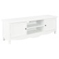 vidaXL Mueble para TV de madera blanco 120x30x40 cm vidaXL Mueble para TV de madera blanco 120x30x40 cm