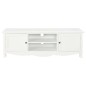 vidaXL Mueble para TV de madera blanco 120x30x40 cm vidaXL Mueble para TV de madera blanco 120x30x40 cm