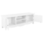 vidaXL Mueble para TV de madera blanco 120x30x40 cm vidaXL Mueble para TV de madera blanco 120x30x40 cm