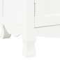 vidaXL Mueble para TV de madera blanco 120x30x40 cm vidaXL Mueble para TV de madera blanco 120x30x40 cm