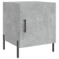vidaXL Mesitas noche 2 uds madera ingeniería gris hormigón 40x40x50 cm vidaXL Mesitas noche 2 uds madera ingeniería gris hormigón 40x40x50 cm
