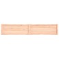 vidaXL Tablero de mesa madera maciza borde natural 220x40x(2-6) cm vidaXL Tablero de mesa madera maciza borde natural 220x40x(2-6) cm