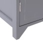 vidaXL Mueble de baño madera de paulownia gris 46x24x116 cm vidaXL Mueble de baño madera de paulownia gris 46x24x116 cm
