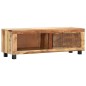 vidaXL Mueble para la TV madera maciza reciclada 100x30x33 cm vidaXL Mueble para la TV madera maciza reciclada 100x30x33 cm