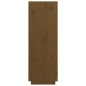 vidaXL Aparador alto madera maciza de pino marrón miel 89x40x116,5 cm vidaXL Aparador alto madera maciza de pino marrón miel 89x40x116,5 cm