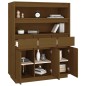 vidaXL Aparador alto madera maciza de pino marrón miel 89x40x116,5 cm vidaXL Aparador alto madera maciza de pino marrón miel 89x40x116,5 cm
