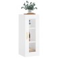 vidaXL Armario de pared blanco 34,5x34x90 cm vidaXL Armario de pared blanco 34,5x34x90 cm