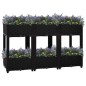 vidaXL Arriate 120x40x71 cm polipropileno vidaXL Arriate 120x40x71 cm polipropileno