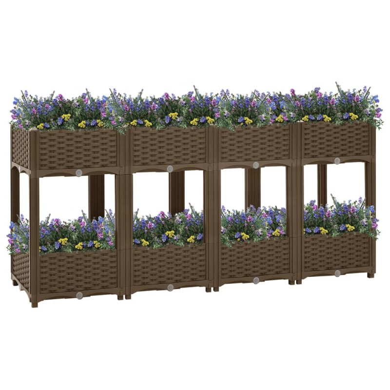 vidaXL Arriate 160x40x71 cm polipropileno vidaXL Arriate 160x40x71 cm polipropileno