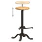 vidaXL Taburetes de cocina 2 unidades madera maciza de mango