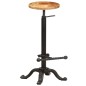 vidaXL Taburetes de cocina 2 unidades madera maciza de mango