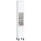 vidaXL Armario de baño madera contrachapada blanco 30x30x190 cm vidaXL Armario de baño madera contrachapada blanco 30x30x190 cm