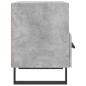vidaXL Mesita noche 2 uds madera ingeniería gris hormigón 40x35x47,5cm vidaXL Mesita noche 2 uds madera ingeniería gris hormigón 40x35x47,5cm
