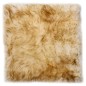 vidaXL Cojines de sillas 2 uds piel oveja real marrón mezcla 40x40 cm vidaXL Cojines de sillas 2 uds piel oveja real marrón mezcla 40x40 cm